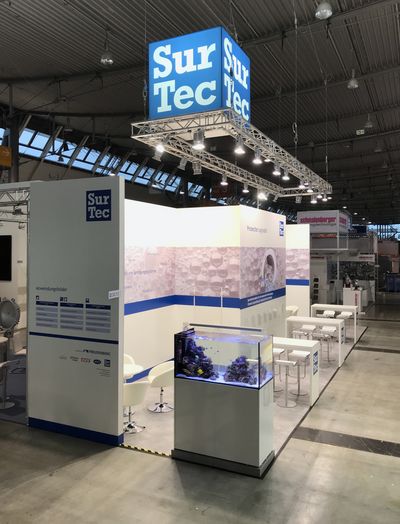 Messestand der SurTec Deutschland GmbH auf der parts2clean 2018